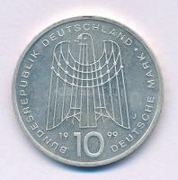 Németország 1999J 10M Ag "SOS-Gyermekfalvak" T:UNC,AU
Germany 1999J 10 Mark Ag "Char...