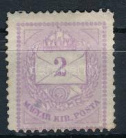 1874 Színesszámú 2kr 13-as fogazással (13.000)
