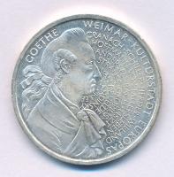 Németország 1999F 10M Ag "Goethe születésének 250. évfordulója" T:UNC,AU
Germany 1999F 10...