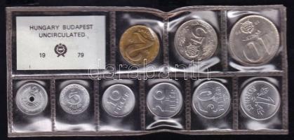 1979 2f-10Ft (9klf db) forgalmi sor szettben T:1