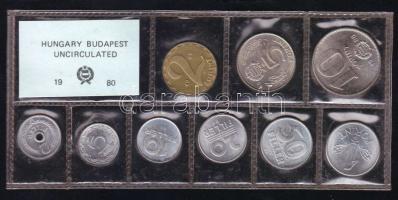 1980 2f-10Ft (9klf db) forgalmi sor szettben T:1