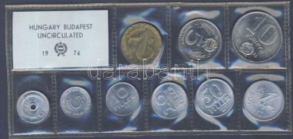 1974 2f-10Ft (10klf db) forgalmi sor szettben T:1