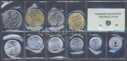 1989 2f-20Ft (10klf db) forgalmi sor szettben T:1