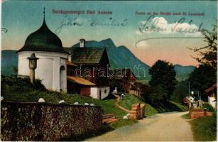 1926 Bad Aussee (Steiermark), Partie an der Straße nach St. Leonhard (EK)