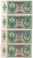 1936. 10P (4db, közte 2db csillagos sorozatszám) T:XF-F
Adamo P9