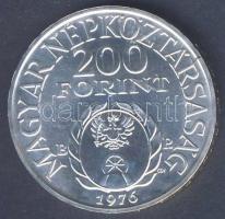 1976 "Pro Pátria" 200Ft Ag T:BU