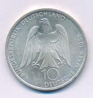 Németország 1999F 10M Ag "Goethe születésének 250. évfordulója" T:UNC,AU
Germany 1999F 10...