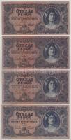 1945. 500P magyar "N" betű orosz "P" helyett (7x) T:F szép papír
Adamo P19h