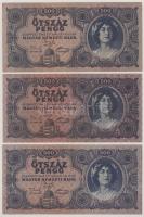 1945. 500P magyar "N" betű orosz "P" helyett (7x) T:F szép papír
Adamo P19h