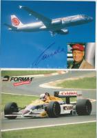 5 db MODERN Forma-1 képeslap / 5 modern Formula-1 postcards