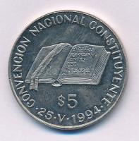 Argentína 1994. 5$ Ni "Nemzeti Alkotmányozási Konvenció" T:UNC,AU
Argentina 1994. 5 Pesos...