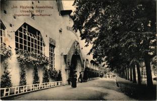 1911 Internationale Hygiene-Ausstellung Dresden. Ungarischer Staatspavillon / Nemzetközi Higiéniai K...