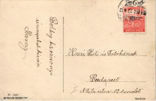 1919 Fröhliche Weihnachten / Karácsony / Christmas. M. Munk Wien Nr. 1187. s: Mela Koehler
