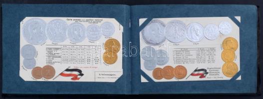 Die Geldsorten aller Länder herausgegeben von Alfred Josef Blümel. Wien, 1916. / 44 db RÉGI numizmat...