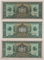 1946. 100.000MP (7x) T:XF-F szép papír
Adamo P30