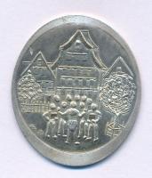 Németország 1974. "App sängerverein 1824-1974" (énekklub) Ag emlékzseton (0.900/7,44g/35x3...