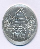 Németország 1974. "App sängerverein 1824-1974" (énekklub) Ag emlékzseton (0.900/7,43g/35x3...