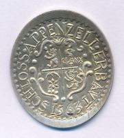 Németország 1963 k. "Schloss Appenzell erbaut 1563" (Appenzelli vár épült) Ag emlékzseton ...