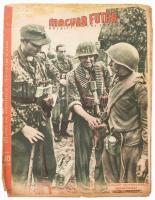 1941-1943 A Magyar futár c. képes, háborús propaganda magazin 89 !! db száma. Nagyrészt jó állapotba...