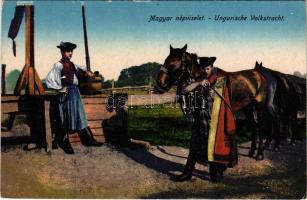 Hortobágy, Magyar népviselet, csikósok (EK)