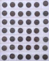 1926-1940. 2f bronz, több mint 600db albumban T:XF-VG
Adamo P2