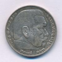 Német Harmadik Birodalom 1936F 5M Ag "Paul von Hindenburg" T:XF,VF patina
German Third Re...