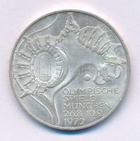 Német Szövetségi Köztársaság 1972G 10M Ag "Müncheni Olimpia - Stadion" T:AU,XF patina
Fed...