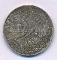 Német Szövetségi Köztársaság 1972J 10M Ag "Müncheni Olimpia - Stadion" T:AU,XF patina
Fed...