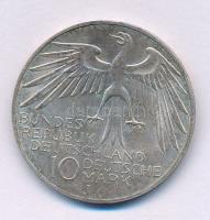 Német Szövetségi Köztársaság 1972J 10M Ag "Müncheni Olimpia - Stadion" T:AU,XF patina
Fed...