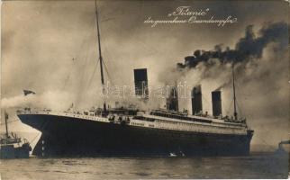 "TITANIC", der gesunkene Oceandampfer. Postkartenverlag Brüder Kohn Wien I. / RMS Titanic ...