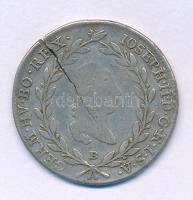 1788B 20kr Ag "II. József" T:VF nagy repedés
Hungary 1788B 20 Kreuzers Ag "Joseph II...