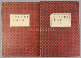Goethe, [Johann Wolfgang von]: Faust. I-II. köt. München, 1912, Hyperionverlag Hans von Weber, 198+[...