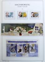 Szép gyűjtemény 2000-2008 Leuchtturm falcmentes előnyomott albumban, zöld borítóval (névérték: 87.00...