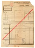 ca 1900-1930 18 db dunai hajózási és vasúti fuvarlevél