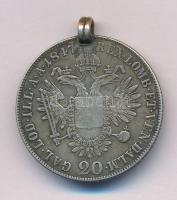 Ausztria 1847C 20kr Ag "I. Ferdinánd" füllel T:VF patina
Austria 1847C 20 Kreuzer Ag &quo...