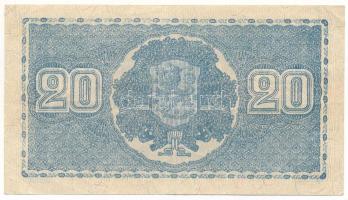 Finnország 1945. 20M "J3875087" T:F
Finland 1945. 20 Markka "J3875087" C:F
Kra...