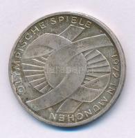 Német Szövetségi Köztársaság 1972F 10M Ag "Olimpia-München / Csomó" T:AU patina
Federal R...
