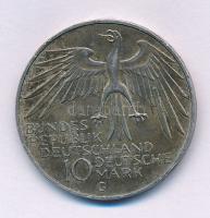 Német Szövetségi Köztársaság 1972G 10M Ag "Müncheni Olimpia - Stadion" T:AU,XF patina, ph....