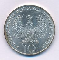Német Szövetségi Köztársaság 1972G 10M Ag "Nyári Olimpiai Játékok München / Olimpiai Láng"...