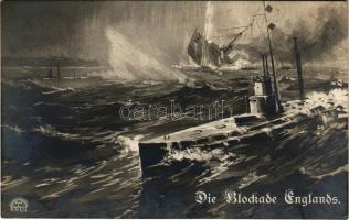 Die Blockade Englands. Kaiserliche Marine / German Naval battle