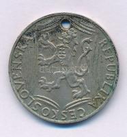 Csehszlovákia 1948. 100K Ag "Függetlenség" T:XF,VF ly.
Czechoslovakia 1948. 100 Korun Ag ...