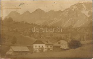 1907 Schladming (Steiermark), general view. photo (fl)