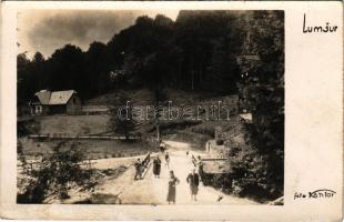 1939 Rónafüred, Lumsori, Lumshory; Lumsur fürdő / spa. Foto Kantor photo (ragasztónyom / glue marks)