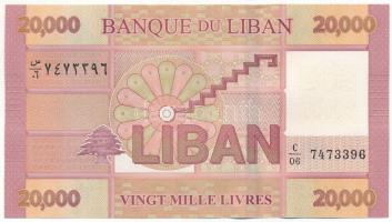 Libanon 2019. 20.000L "C/06 7473396" T:UNC,AU
Lebanon 2019. 20.000 Livres "C/06 7473...