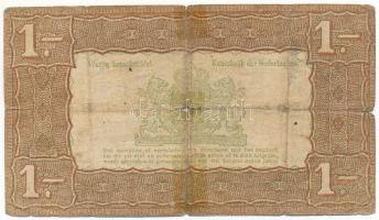 Hollandia 1938. 1G "Zilverbon (Ezüstértékű bankjegy)" T:VG
Netherlands 1938. 1 Gulden &qu...