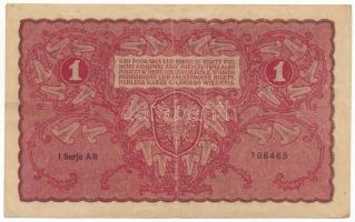 Lengyelország 1919. 1M "AR 106465" T:F
Poland 1919. 1 Marka "AR 106465" C:F
Kr...