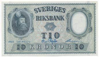 Svédország 1953. 10K "14140570" T:AU,XF
Sweden 1953. 10 Kronor "14140570" C:AU,...