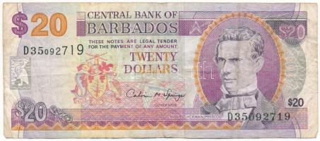 Barbados 1997(DN) 20$ T:F
Barbados 1997(ND) 20 Dollars C:F
Krause P#50