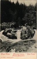 1906 Tátra, Magas-Tátra, Vysoké Tatry; Művészek vízesés. Franz Pietschmann No. 2072. 1906. / Artiste...