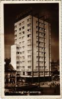 Pozsony, Pressburg, Bratislava; Prvy mrakodrap v Bratislave / Manderla szálloda és kávéház, az első ...